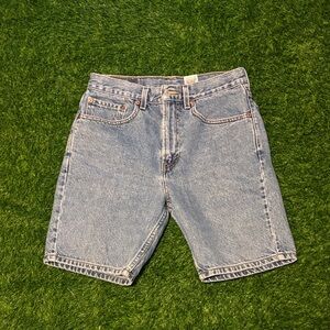 Vintage 505 Levi’s Classic Blue Denim Men's Shorts Size 31